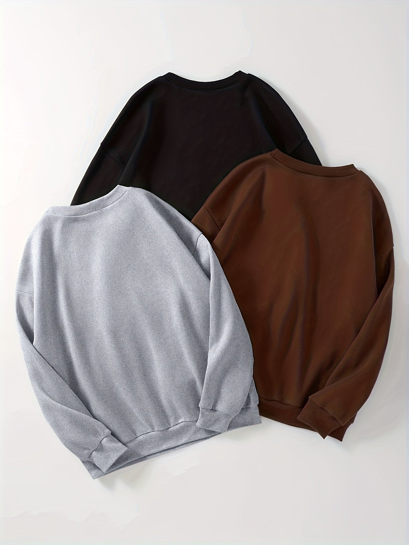 3-Pack Graphic Crewneck Sweatshirts