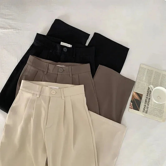 Urban Femme High-Waist Trousers